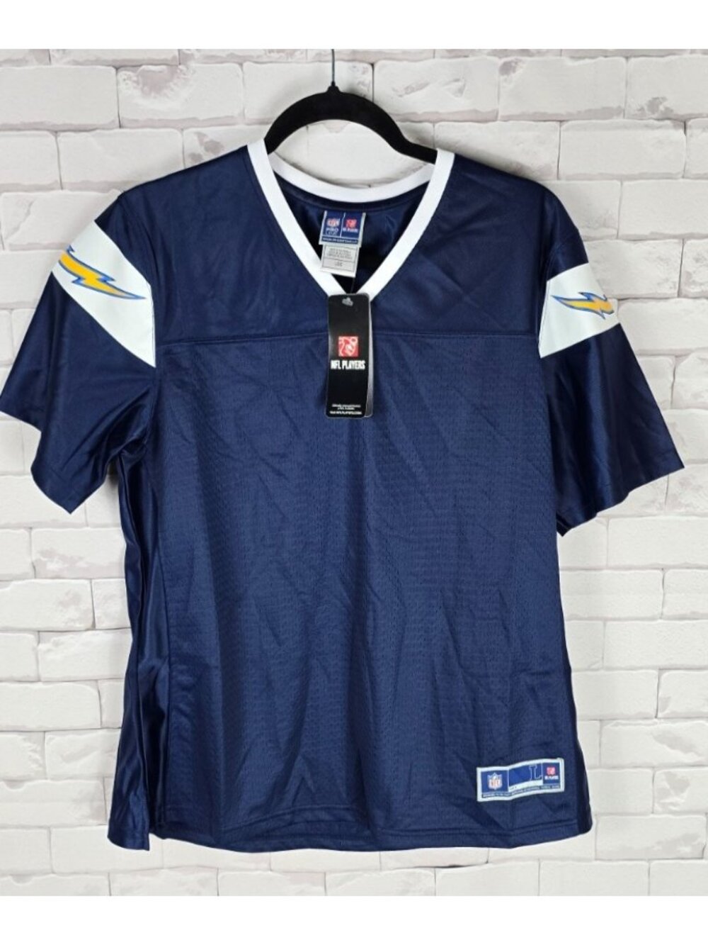 San Diego Chargers - Women's NFL Pro Line Blank Football Jersey NEW NWT Large
